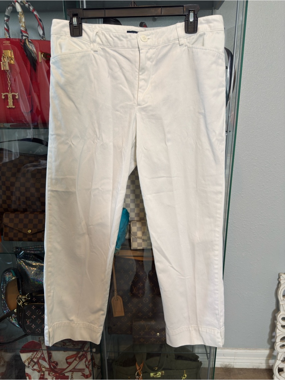 Polo by Ralph Lauren White Stretch Chinos
